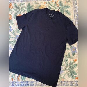 Everlane Uniform The Organic Cotton Crew tee T Shirt Top Black XS